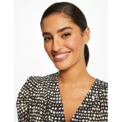 MORGAN Robe Droite Imprimé Géométrique | 3 SUISSES -Promos Robe Mirage Magasin robe droite imprime geometrique noir 3417800 6523418 18 1140x1140