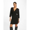 MORGAN Robe Droite Manches 3/4 | 3 SUISSES -Promos Robe Mirage Magasin robe droite manches 34 noir 3417792 6523382 82 1140x1140