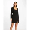 MORGAN Robe Droite Manches Longues | 3 SUISSES 1 MORGAN Robe Droite Manches Longues | 3 SUISSES -Promos Robe Mirage Magasin robe droite manches longues noir 3473918 6855376 76 1140x1140