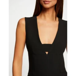 MORGAN Robe Droite Sans Manches | 3 SUISSES -Promos Robe Mirage Magasin robe droite sans manches noir 3473916 6855374 74 1140x1140