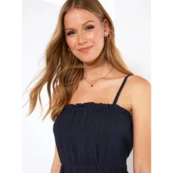 Robe En Crêpe Bambula à Bretelles Réglables | 3 SUISSES -Promos Robe Mirage Magasin robe en crepe bambula a bretelles reglables 3515072 7008268 68 1140x1140