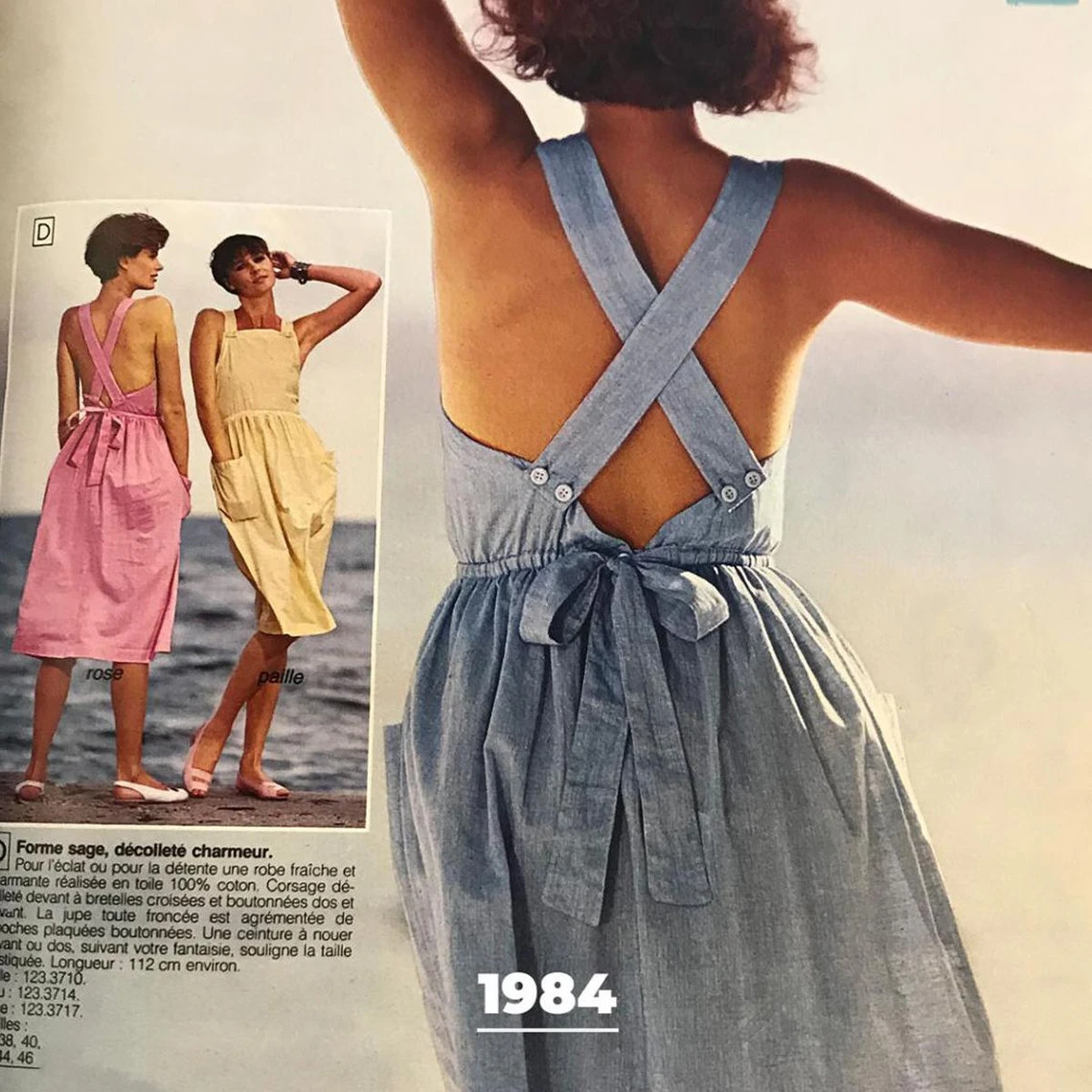 Robe En Tencel Dos Croisé Alice Réédition | Robe Courte 3 SUISSES 6 Robe En Tencel Dos Croisé Alice Réédition | Robe Courte 3 SUISSES – Image 4