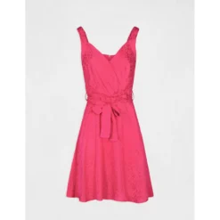 MORGAN Robe évasée Ceinturée Effet Portefeuille | Robe Courte 3 SUISSES -Promos Robe Mirage Magasin robe evasee ceinturee effet portefeuille 2885601 3 1200x1200