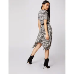 MORGAN Robe évasée Ceinturée Imprimé Floral | Robe Courte 3 SUISSES -Promos Robe Mirage Magasin robe evasee ceinturee imprime floral 3218903 3 1140x1140