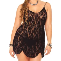 LEG AVENUE Robe Évasée Dentelle Et Mini-String Grande Taille Noir | 3 SUISSES 6 LEG AVENUE Robe Évasée Dentelle Et Mini-String Grande Taille Noir | 3 SUISSES -Promos Robe Mirage Magasin robe evasee dentelle et mini string grande taille 53327 1200x1200