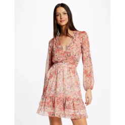 MORGAN Robe évasée Imprimé Floral | 3 SUISSES -Promos Robe Mirage Magasin robe evasee imprime floral multico 3509930 6993490 90 1140x1140