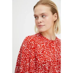 ICHI Robe IHCAROLINA DR - Rouge | 3 SUISSES -Promos Robe Mirage Magasin robe ihcarolina dr 3424702 3 1140x1140