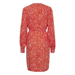 ICHI Robe IHCAROLINA DR - Rouge | 3 SUISSES -Promos Robe Mirage Magasin robe ihcarolina dr 3424702 7 1140x1140