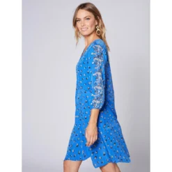 Robe Imprimée | Bas Asymétrique, Robe Courte 3 SUISSES -Promos Robe Mirage Magasin robe imprimee bas asymetrique 3212603 3 1140x1140