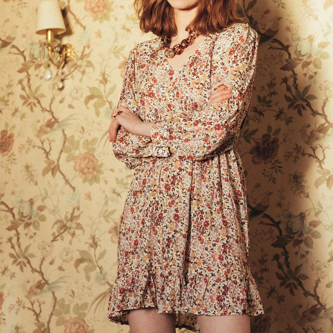 Robe Imprimée Olympe Réédition | Robe Courte 3 SUISSES 3 Robe Imprimée Olympe Réédition | Robe Courte 3 SUISSES