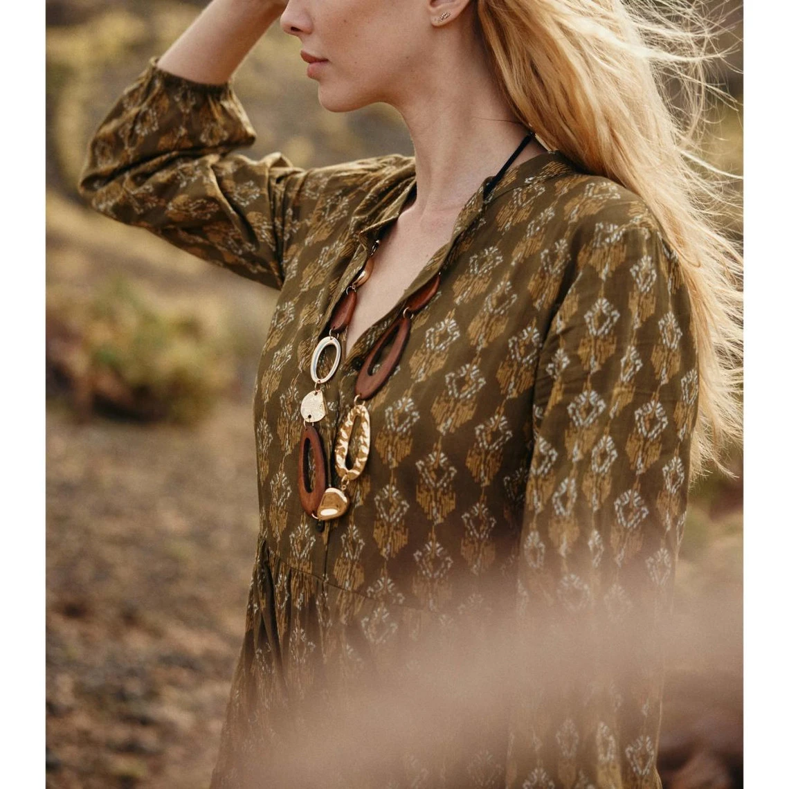 LA PETITE ETOILE Robe KAMI - Kaki | 3 SUISSES 4 LA PETITE ETOILE Robe KAMI - Kaki | 3 SUISSES – Image 2