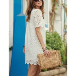 LA PETITE ETOILE Robe LAWRA - Ecru | 3 SUISSES -Promos Robe Mirage Magasin robe lawra ecru 3461314 1 1140x1140