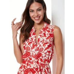 Robe Longue à Manches Courtes Imprimée Paisley | 3 SUISSES -Promos Robe Mirage Magasin robe longue a manches courtes imprimee paisley 3515528 7010558 58 1140x1140