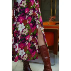 LA PETITE ETOILE Robe Longue BRIAGA Fleur | 3 SUISSES -Promos Robe Mirage Magasin robe longue briaga fleur 3440382 3 1140x1140