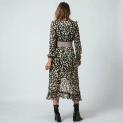 Robe Longue Croisée Jane | Robe Longue 3 SUISSES -Promos Robe Mirage Magasin robe longue croisee jane 1233883 1 1140x1140