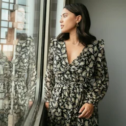 Robe Longue Croisée Jane | Robe Longue 3 SUISSES