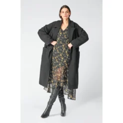 LE TEMPS DES CERISES Robe Longue Droite CHIC | 3 SUISSES -Promos Robe Mirage Magasin robe longue droite chic 3518206 7028602 2 1140x1140