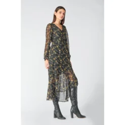 LE TEMPS DES CERISES Robe Longue Droite CHIC | 3 SUISSES -Promos Robe Mirage Magasin robe longue droite chic 3518206 7028610 10 1140x1140