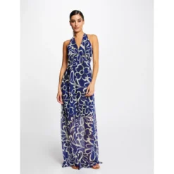 MORGAN Robe Longue Droite Imprimé Floral | 3 SUISSES -Promos Robe Mirage Magasin robe longue droite imprime floral multico 3409134 6479040 40 1140x1140
