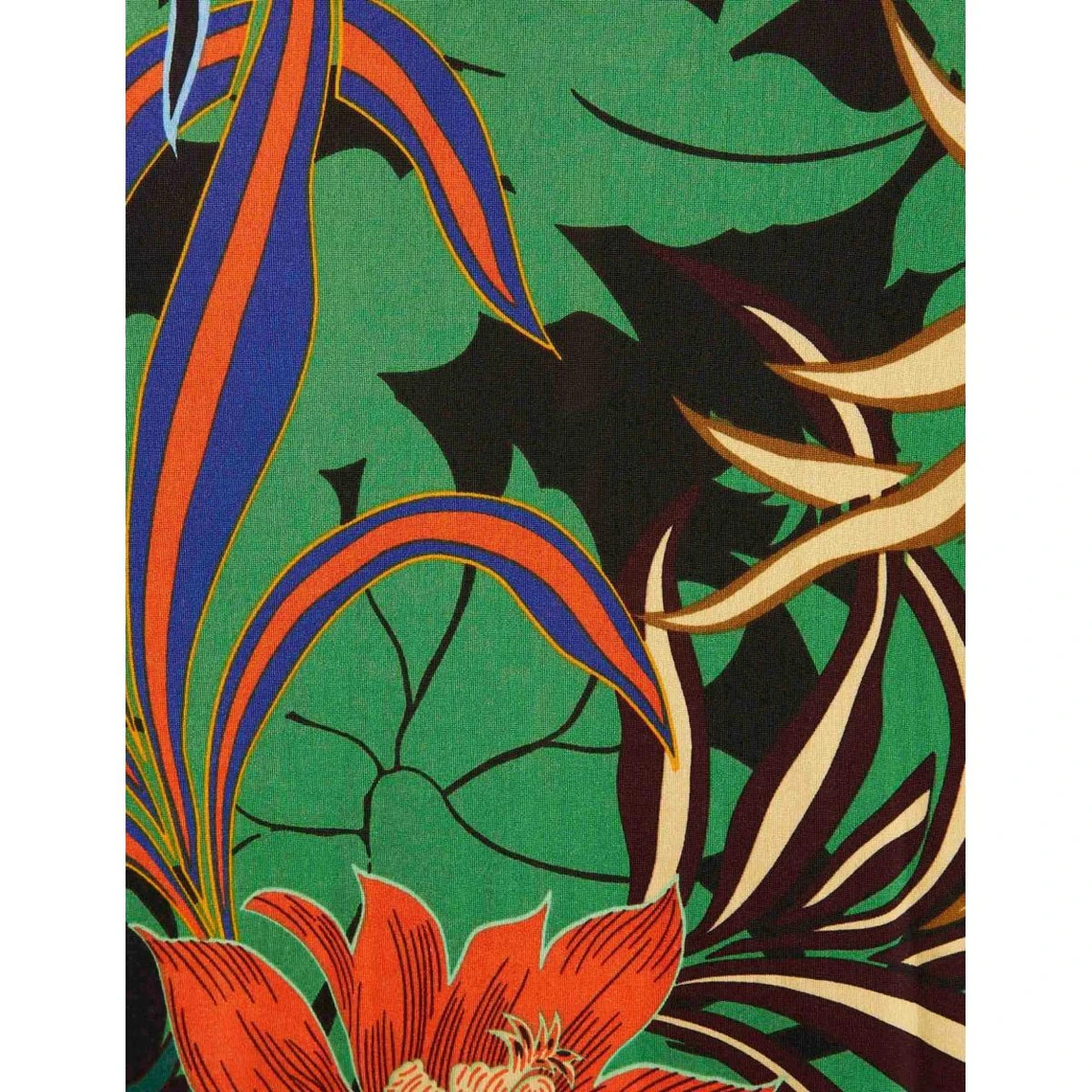 MORGAN Robe Longue Droite Imprimé Végétal | 3 SUISSES 7 MORGAN Robe Longue Droite Imprimé Végétal | 3 SUISSES – Image 5