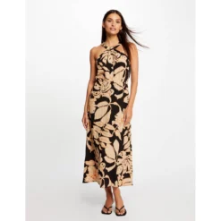 MORGAN Robe Longue Droite Imprimé Végétal | 3 SUISSES