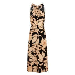 MORGAN Robe Longue Droite Imprimé Végétal | 3 SUISSES -Promos Robe Mirage Magasin robe longue droite imprime vegetal multico 3527508 7113786 86 1140x1140