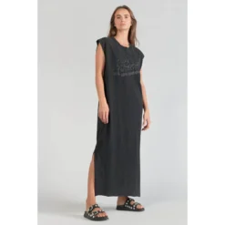 LE TEMPS DES CERISES Robe Longue Droite POPPY | 3 SUISSES -Promos Robe Mirage Magasin robe longue droite poppy 3518258 7028938 38 1140x1140