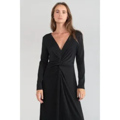 LE TEMPS DES CERISES Robe Longue Droite YAMA | 3 SUISSES -Promos Robe Mirage Magasin robe longue droite yama 3518216 7028678 78 1140x1140