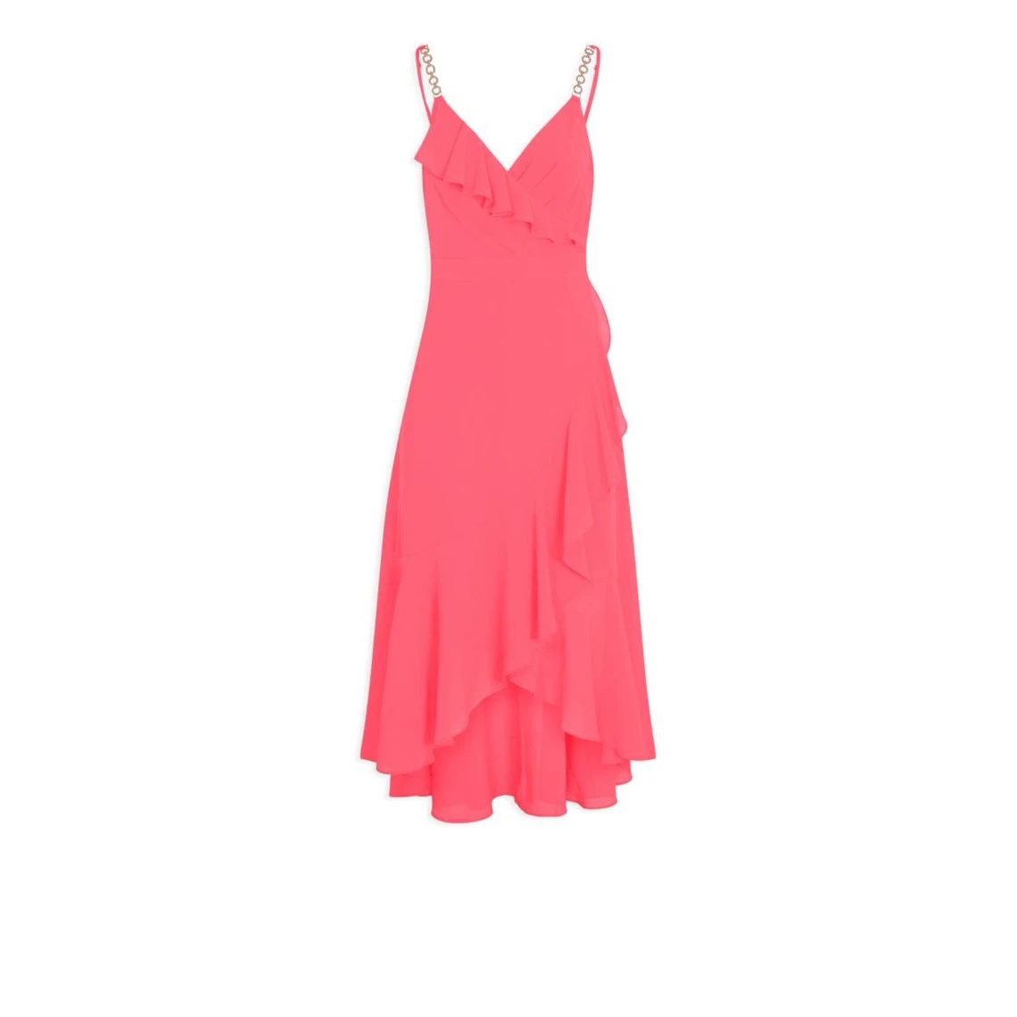 MORGAN Robe Longue évasée à Volants | 3 SUISSES 5 MORGAN Robe Longue évasée à Volants | 3 SUISSES – Image 3