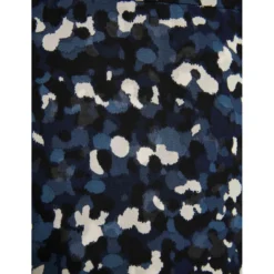 MORGAN Robe Longue évasée Imprimé Abstrait | 3 SUISSES -Promos Robe Mirage Magasin robe longue evasee imprime abstrait bleu 3507684 6982484 84 1140x1140