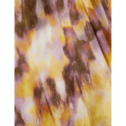 MORGAN Robe Longue évasée Imprimé Abstrait | 3 SUISSES -Promos Robe Mirage Magasin robe longue evasee imprime abstrait multico 3516864 7019150 50 1140x1140