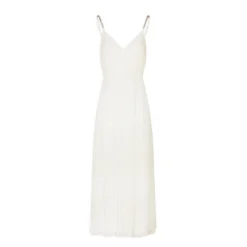 MORGAN Robe Longue évasée Plissée à Dos Nu | 3 SUISSES -Promos Robe Mirage Magasin robe longue evasee plissee a dos nu ecru 3508314 6985290 90 1140x1140