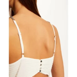 MORGAN Robe Longue évasée Plissée à Dos Nu | 3 SUISSES -Promos Robe Mirage Magasin robe longue evasee plissee a dos nu ecru 3508314 6985292 92 1140x1140