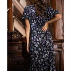 Robe Longue Fleurie Maddie | 3 SUISSES -Promos Robe Mirage Magasin robe longue fleurie maddie 3277402 4 1140x1140