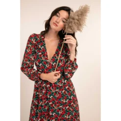 Robe Longue Fleurie Vimy | Robe Longue 3 SUISSES -Promos Robe Mirage Magasin robe longue fleurie vimy 2891251 2 1200x1200