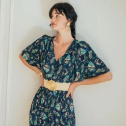 Robe Longue Maddie Wax | 3 SUISSES -Promos Robe Mirage Magasin robe longue maddie reedition 3240371 2 1140x1140