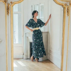 Robe Longue Maddie Wax | 3 SUISSES -Promos Robe Mirage Magasin robe longue maddie reedition 3240371 3 1140x1140