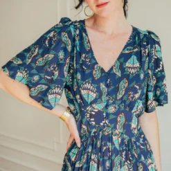 Robe Longue Maddie Wax | 3 SUISSES -Promos Robe Mirage Magasin robe longue maddie reedition 3240371 5 1140x1140