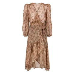 MORGAN Robe Longue Portefeuille Imprimé Végétal | 3 SUISSES -Promos Robe Mirage Magasin robe longue portefeuille imprime vegetal multico 3417806 6523436 36 1140x1140