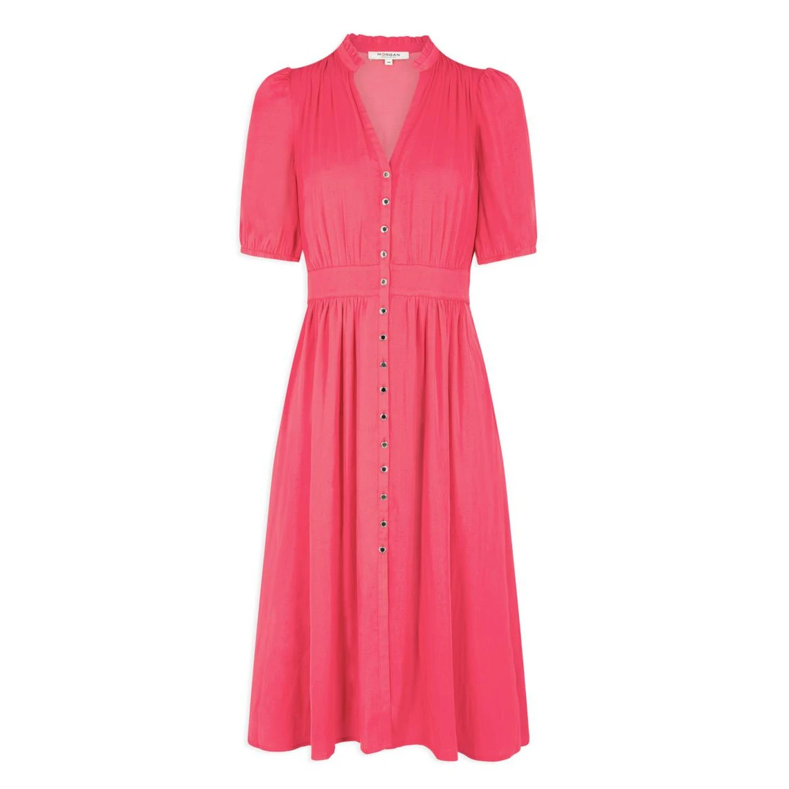 MORGAN Robe Manches 3/4 Boutonnée à L'avant | 3 SUISSES 5 MORGAN Robe Manches 3/4 Boutonnée à L'avant | 3 SUISSES – Image 3