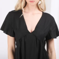 Robe Manches Courtes En LinKaty | Robe Courte 3 SUISSES -Promos Robe Mirage Magasin robe manches courtes en linkaty 1178275 4 1140x1140