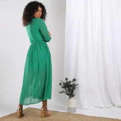 Robe Manches Longues Imprimé Géométrique Inès | Robe Longue 3 SUISSES -Promos Robe Mirage Magasin robe manches longues imprime geometrique 1207771 2 1140x1140