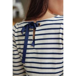 LA PETITE ETOILE Robe MARITA Ecru/marine | 3 SUISSES -Promos Robe Mirage Magasin robe marita ecrumarine 3440426 3 1140x1140