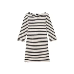 LA PETITE ETOILE Robe MARITA Ecru/marine | 3 SUISSES -Promos Robe Mirage Magasin robe marita ecrumarine 3440426 4 1140x1140