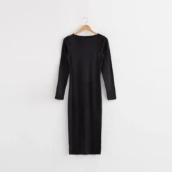 Robe Mi-longue En Maille Col Bateau | Robe Longue 3 SUISSES