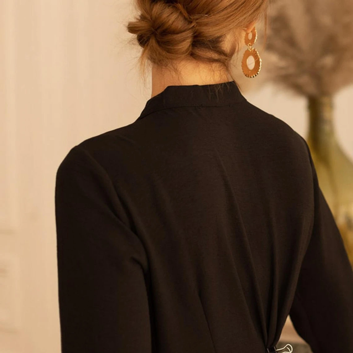 Robe Mi Longue Lavallière Hélène | 3 SUISSES 8 Robe Mi Longue Lavallière Hélène | 3 SUISSES – Image 6