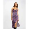 MORGAN Robe Midi Droite Imprimé Floral MULTICO | 3 SUISSES -Promos Robe Mirage Magasin robe midi droite imprime floral multico 3431434 6602594 94 1140x1140
