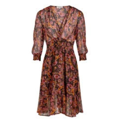 MORGAN Robe Midi évasée Imprimé Cachemire | 3 SUISSES -Promos Robe Mirage Magasin robe midi evasee imprime cachemire multico 3417810 6523456 56 1140x1140