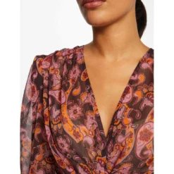 MORGAN Robe Midi évasée Imprimé Cachemire | 3 SUISSES -Promos Robe Mirage Magasin robe midi evasee imprime cachemire multico 3417810 6523460 60 1140x1140