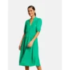 MORGAN Robe Midi évasée Imprimé Cachemire | 3 SUISSES -Promos Robe Mirage Magasin robe midi evasee imprime cachemire vert moyen 3507930 6983656 56 1140x1140